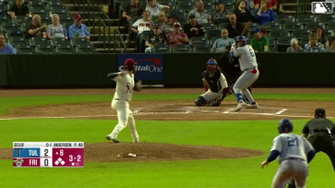 Jake Gelof walks. Chris Newell scores. Griffin Lockwood-Powell to 3rd. Joe Vetrano to 2nd.