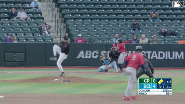 Rayne Doncon homers (1) on a fly ball to left field. Eduardo Tait scores. Brandon Winokur scores.