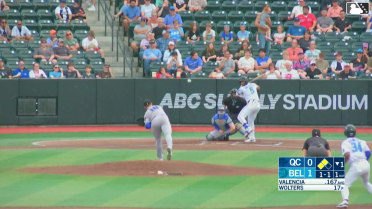 Esmil Valencia doubles (2) on a fly ball to shortstop Diego Guzman, deflected by left fielder Luke Pelzer. Emilio Barreras scores. Abrahan Ramirez scores.