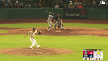 Andrew Moore In play, run(s) to Jansel Luis