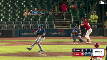 Sam Haggerty singles on a line drive to right fielder Matthew Lugo. Garrett Hampson scores. Dayne Leonard to 2nd.