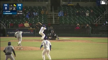 Brett Bateman singles on a ground ball to center fielder Stuart Fairchild. James Triantos scores. Christian Bethancourt to 2nd.