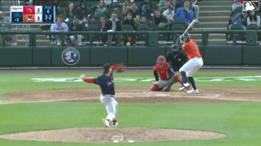 Tyler Hardman homers (6) on a line drive to left center field.