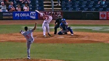 Ike Irish's two-run home run