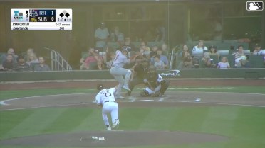 John Taylor lines into an unassisted double play, first baseman Niko Kavadas. Alejandro Osuna out at 1st.