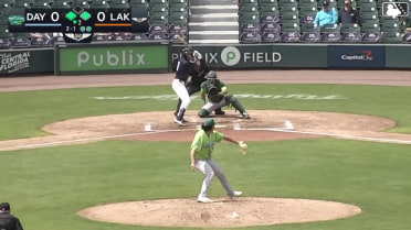 Jude Warwick singles on a sharp line drive to right fielder Mason Neville, deflected by second baseman Rafhlmil Torres. Sergio Tapia scores. Anibal Salas to 2nd.