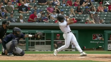 Nick Gonzales knocks a grand slam to right-center