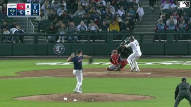 Nicholas Torres singles on a line drive to center fielder Miguel Bleis. Marco Luciano scores. Tyler Hardman to 2nd.