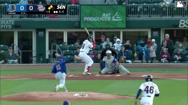 Brody Hopkins In play, run(s) to Caleb Ricketts