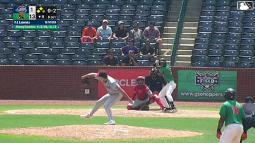 Jhonny Severino homers (20) on a fly ball to left center field. Axiel Plaz scores. Murf Gray scores.