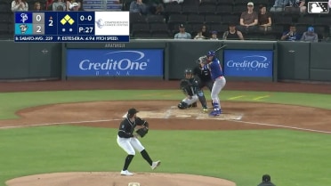 Aaron Sabato doubles (4) on a sharp line drive to left fielder Cade Marlowe. Orlando Arcia scores. Alex Jackson scores. Ben Ross scores.