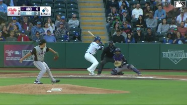 Valente Bellozo In play, run(s) to Ryan Fitzgerald