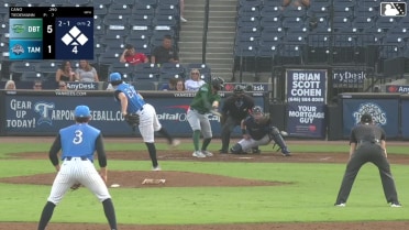 Ichiro Cano singles on a ground ball to left fielder Luis Puello. Drew Davies scores. Steele Hall scores. Mulivai Levu to 2nd.