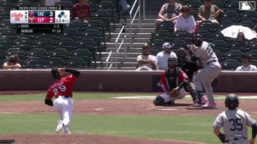 Brennen Davis singles on a line drive to left fielder Samad Taylor. Colt Emerson scores. Alejo Lopez to 3rd.