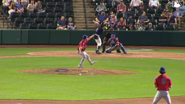 Kahlil Watson homers (4) on a fly ball to center field. Travis Bazzana scores.
