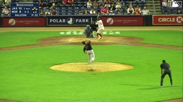 Brett Harris walks. Nate Eaton scores. Mickey Gasper to 3rd. Andrew Knizner to 2nd.