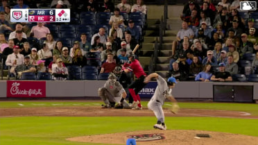 Jonah Cox singles on a ground ball to right fielder Alfonsin Rosario. Charlie Szykowny scores. Diego Velasquez scores.