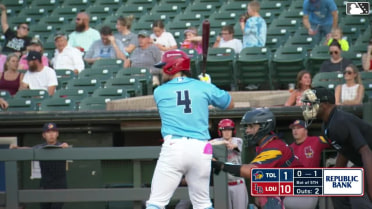 Michael Chavis homers (6) on a fly ball to left center field. Blake Dunn scores. Héctor Rodríguez scores.