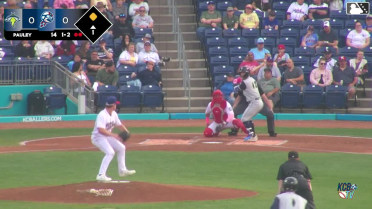 Hyungchan Um singles on a line drive to right fielder Abraham Nunez. Josh Hammond scores.