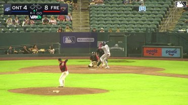 Mairoshendrick Martinus homers (9) on a fly ball to left field.