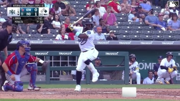 Luis Peralta In play, run(s) to Ronny Simon
