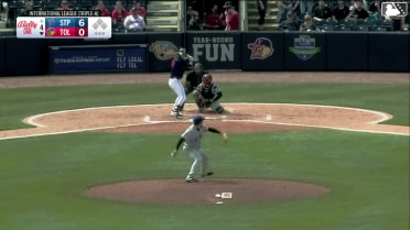 Gage Workman homers (2) on a fly ball to right center field.