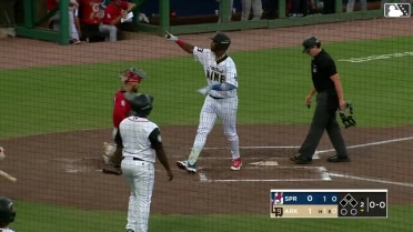 Lazaro Montes goes deep for a second consecutive game