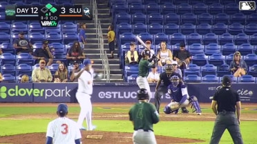 Rafhlmil Torres singles on a line drive to left fielder John Smith III. Arnaldo Lantigua scores. Ichiro Cano to 3rd. Bernard Moon to 2nd.