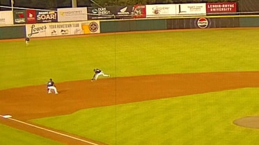 Yolfran Castillo's smooth defensive stops