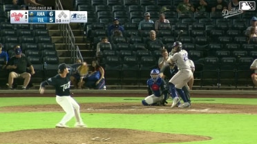 Avery Owusu-Asiedu homers (7) on a fly ball to left center field.