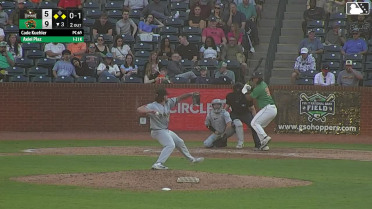 Axiel Plaz singles on a ground ball to left fielder Isaiah Drake. Lonnie White Jr. scores. Wyatt Sanford to 2nd.