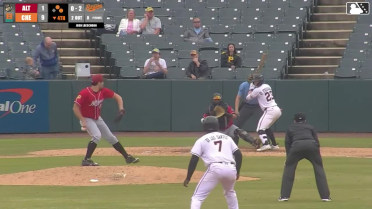 Griff O'Ferrall hits a ground-rule double (4) on a fly ball down the left-field line. Anderson De Los Santos scores. Frederick Bencosme to 3rd.
