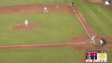 Zach Levenson hit by pitch. Jack Gurevitch scores. Deniel Ortiz to 3rd. Won-Bin Cho to 2nd.