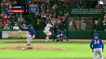 Leandro Pineda called out on strikes.