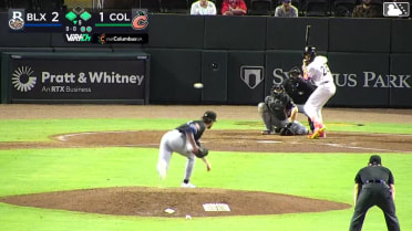 Sam Garcia In play, run(s) to Ambioris Tavarez