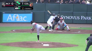 Luke Waddell singles on a ground ball to center fielder Raudi Rodriguez. Ambioris Tavarez scores. Tate Southisene to 3rd.