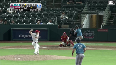 Hunter Dobbins In play, run(s) to Ryan Galanie