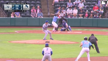 Ralphy Velazquez homers (12) on a fly ball to right field. David Fry scores. Kyle Manzardo scores.