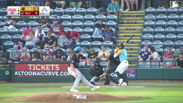 Jesus Castillo homers (5) on a fly ball to left center field.