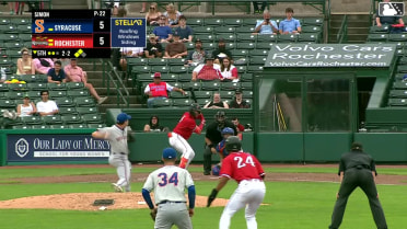 Ben Simon In play, run(s) to Maxwell Romero Jr.