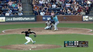 Brody Hopkins Swinging Strike to Jason Matthews