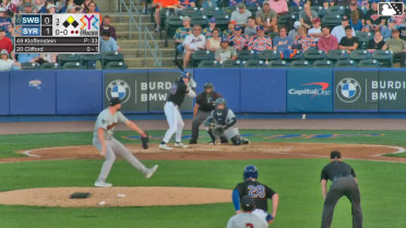 Ryan Clifford homers (14) on a line drive to right field. Christian Arroyo scores.