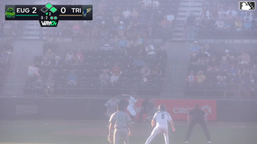 David Mershon singles on a line drive to center fielder Trevor Cohen. Gage Harrelson scores. Capri Ortiz to 2nd.