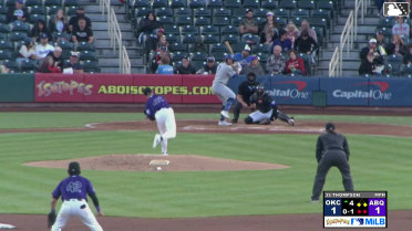 Keegan Thompson In play, run(s) to Noah Miller