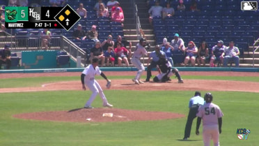 Junior Garcia walks. Michael Martinez to 3rd.