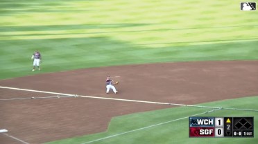 Jacob Buchberger's great stop and throw