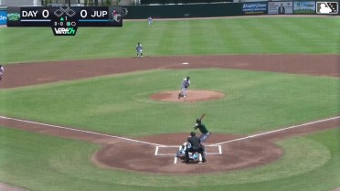 Jacob Friend homers (5) on a fly ball to center field.