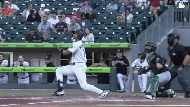 Braden Montgomery's first Triple-A HR