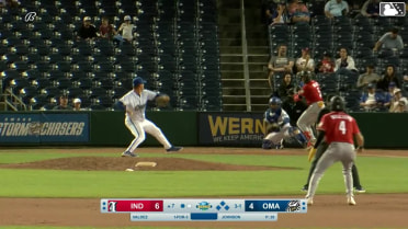 Esmerlyn Valdez walks. Nick Cimillo scores. Alika Williams to 3rd. Ronny Simon to 2nd.