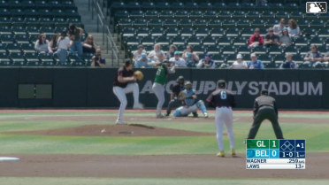 Carson Laws In play, run(s) to Logan Wagner